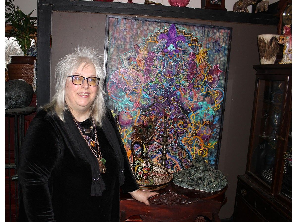 Virginia Joyes sends a message with every artwork