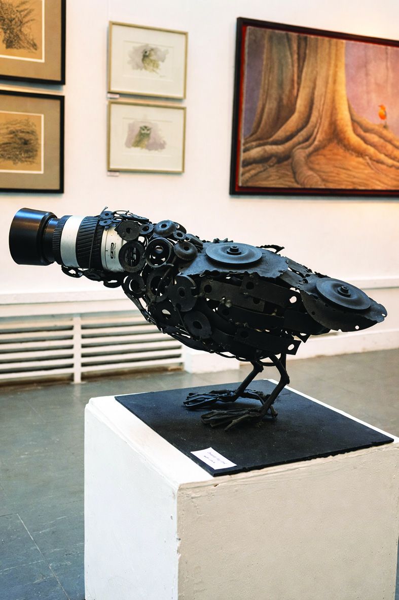 Sustainability-inspired sculpting exhibition comes to Arts Foundry