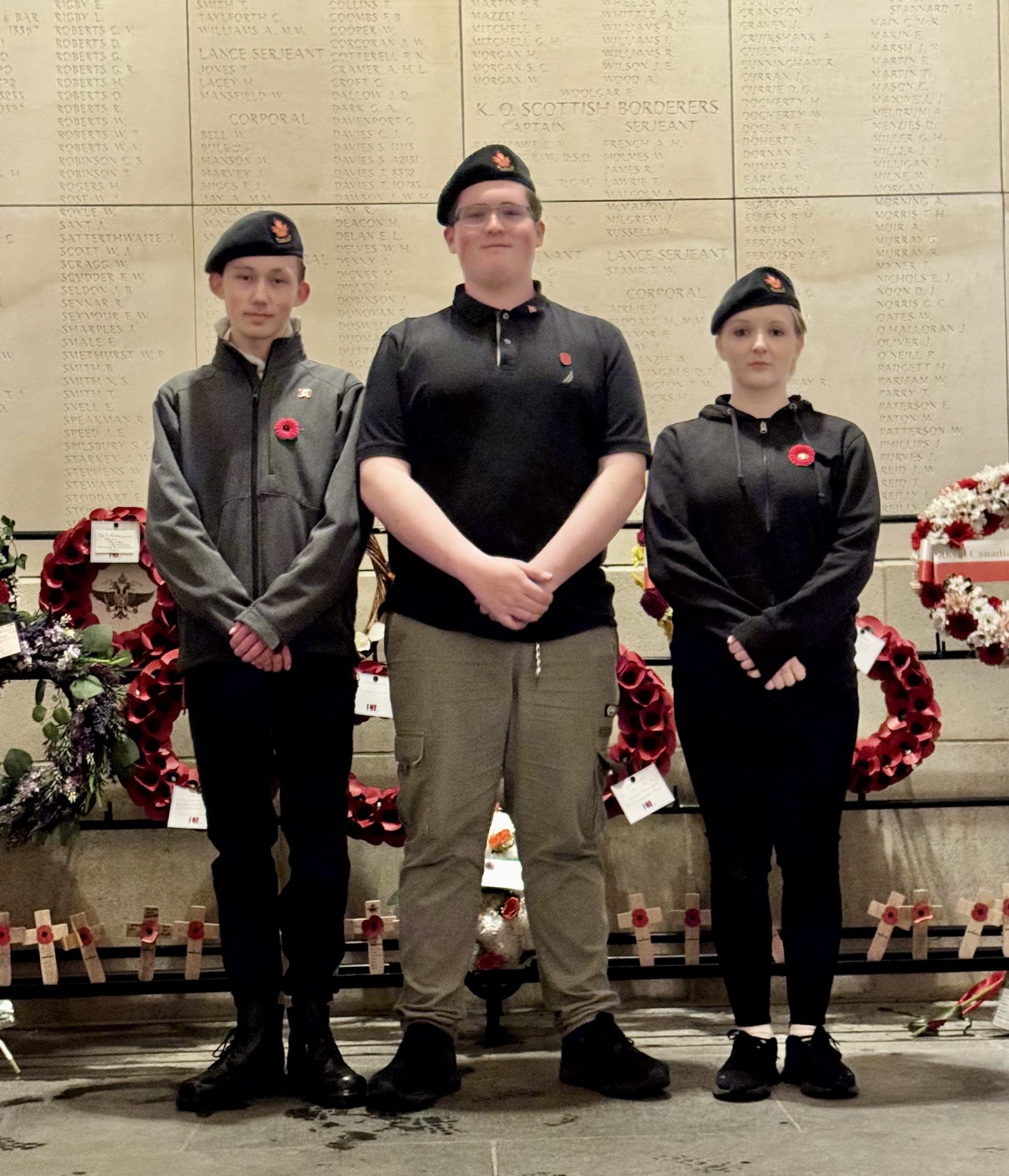 Norfolk County students honour the fallen during March Break
