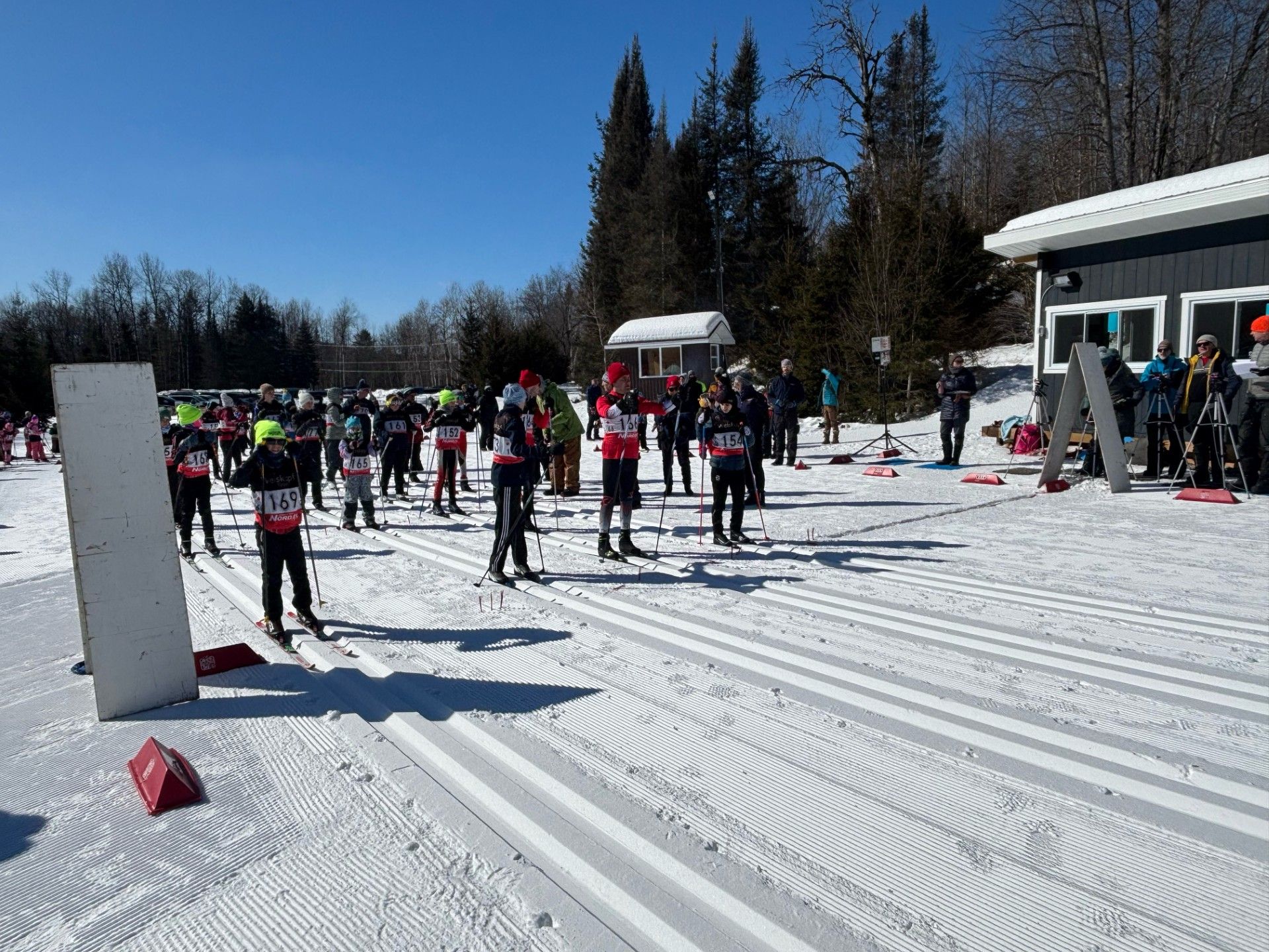 North Bay Nordic Ski Club hosted a special cross-country skiing event