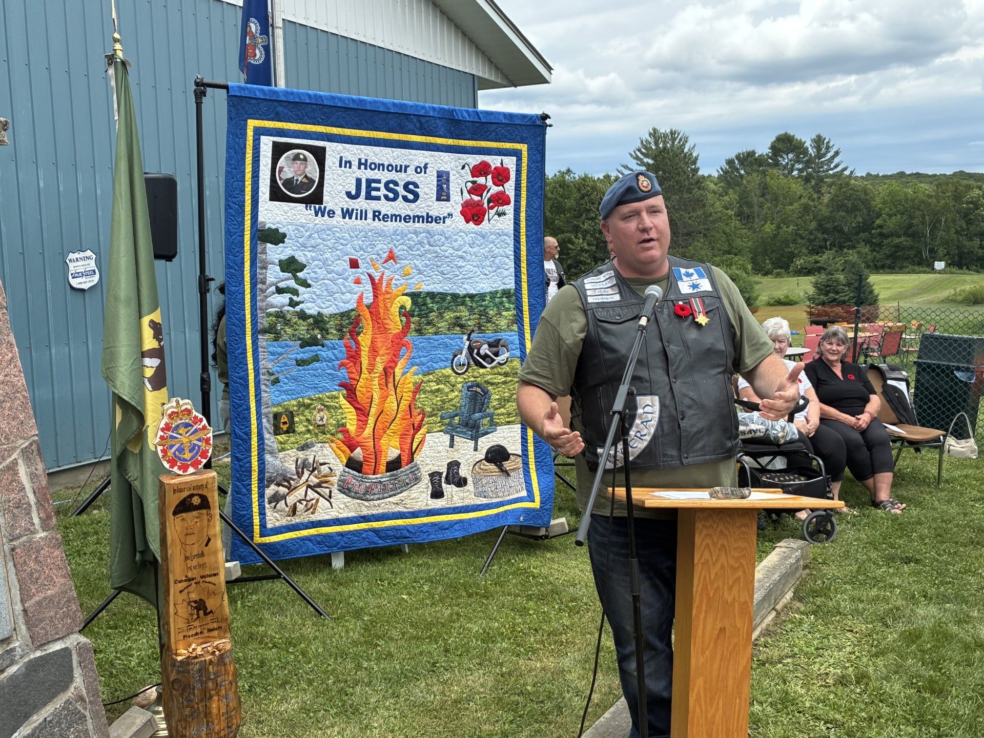 Ontario Government is helping in Victoria Cross effort for the late Jess Larochelle