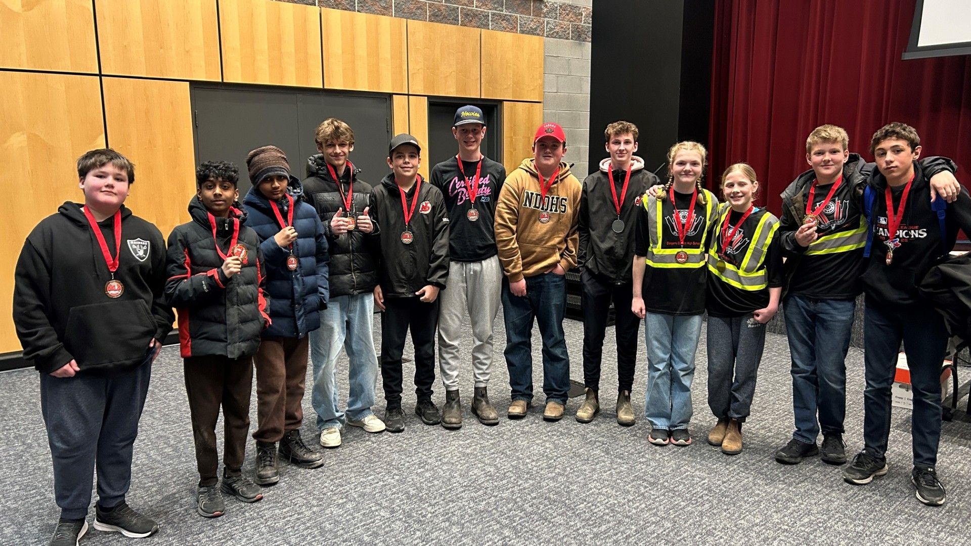 Local students show off their “SKLZ” in regional competition