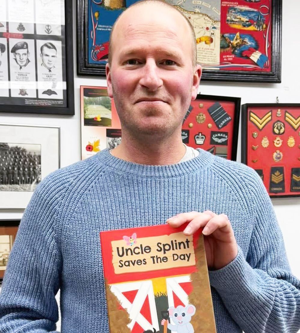 Family is the focus for first-time children's book author