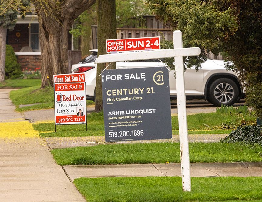 Latest sales figures offer sign of life in London-area housing market