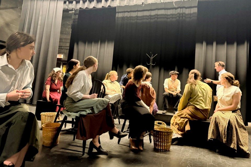 Students prepare to take the stage for NTS Drama Fest