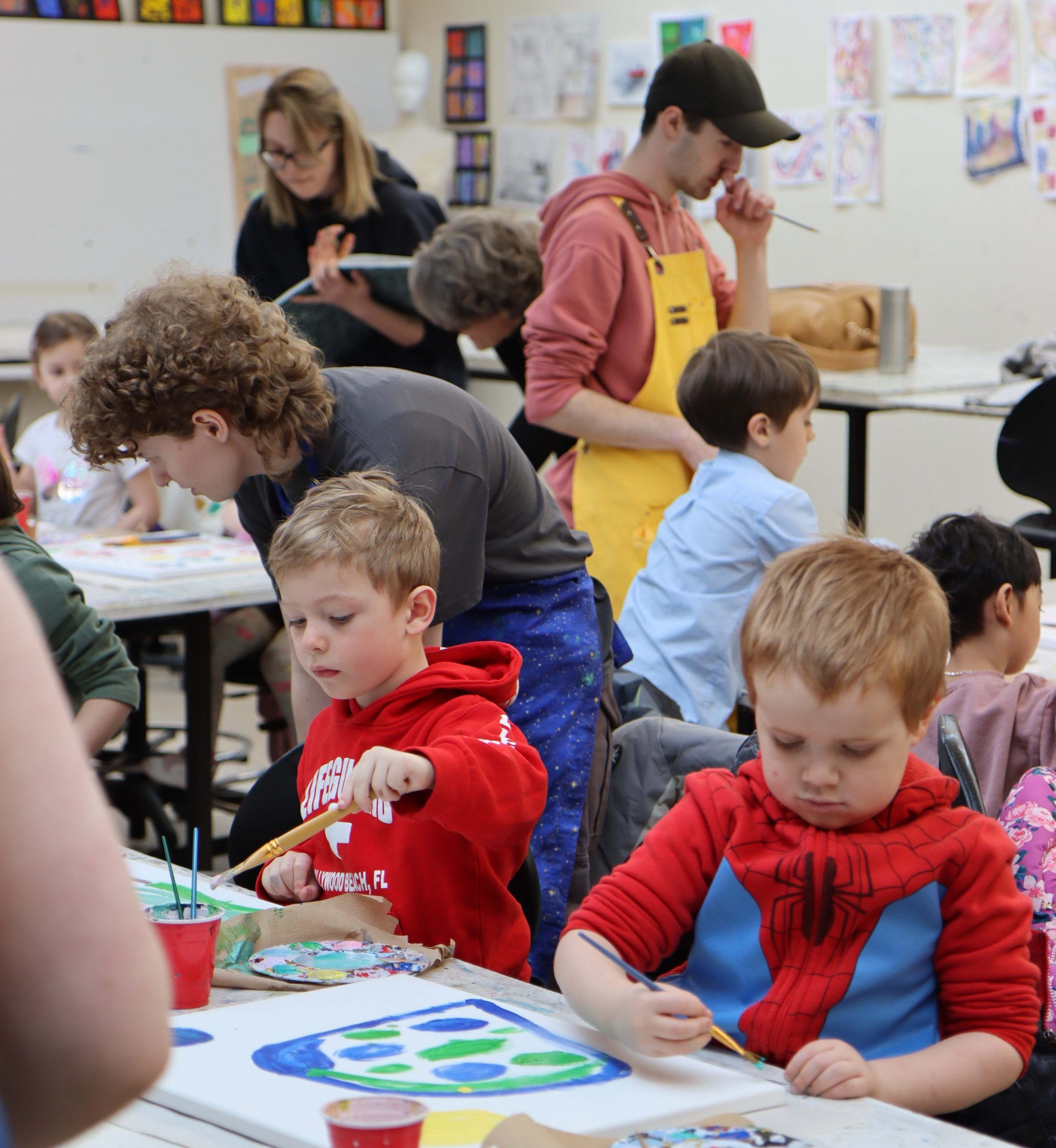 Cambrian College and Holy Trinity students join hands for art project