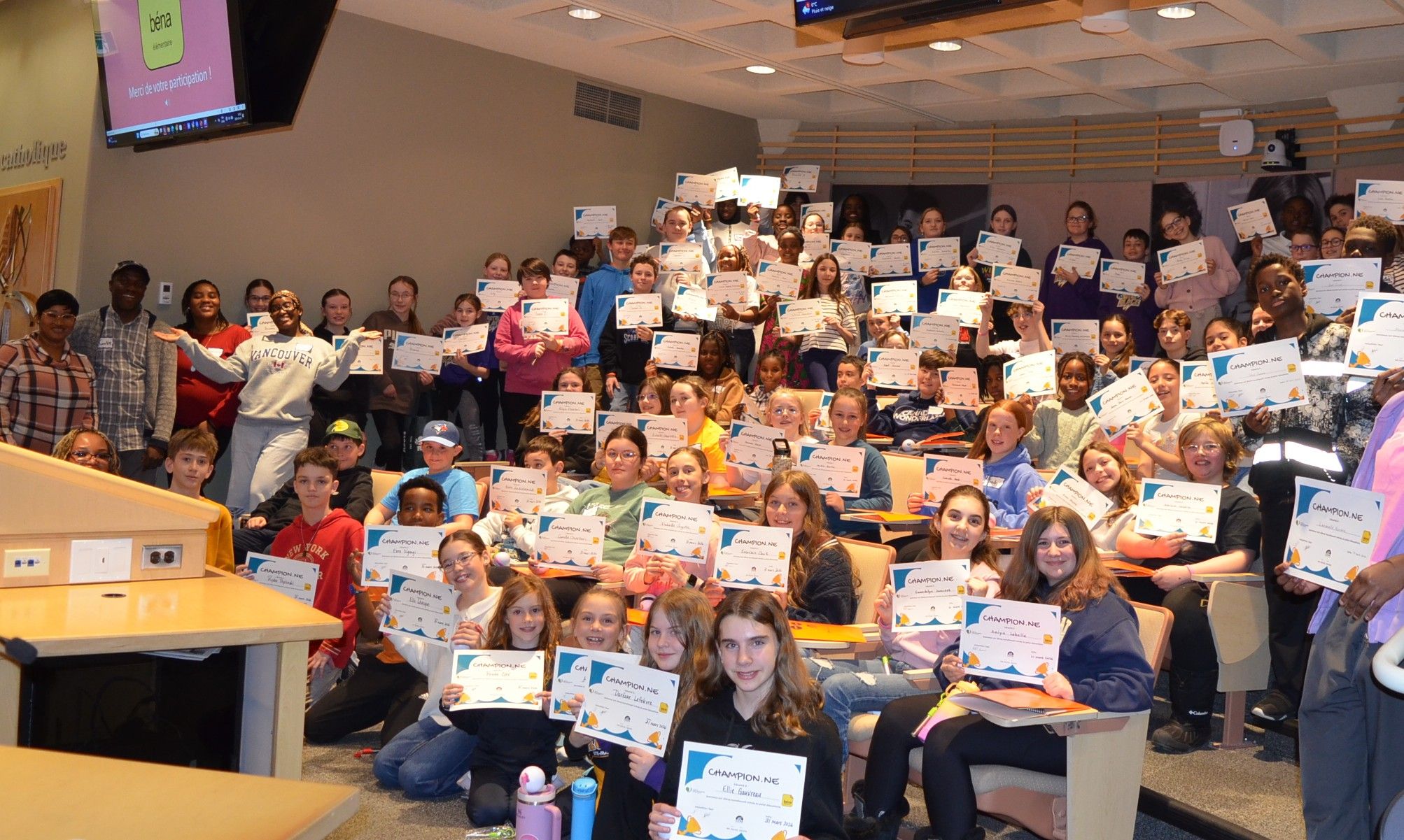 CSC Nouvelon students commit to being champions of inclusion
