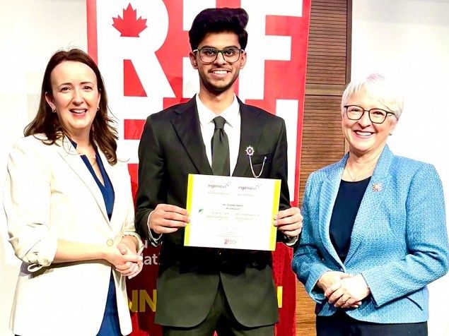 For Muhammad Mustafa Arif, receiving a prize from a federal body for his medical tech innovation is a kind of affirmation.