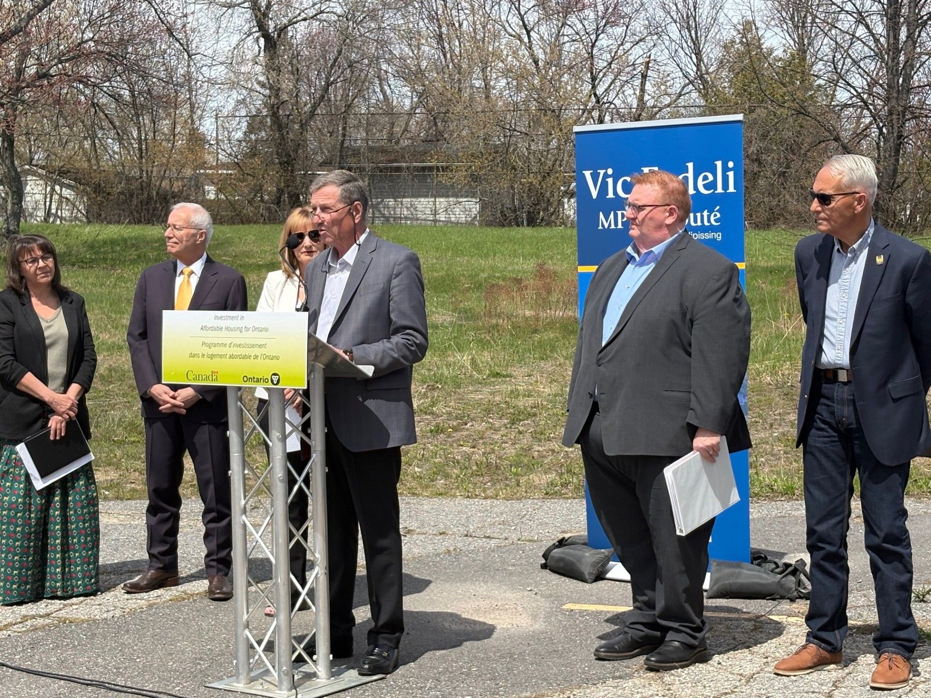 Feds, province announce $22.3-million 60-unit affordable housing project in North Bay