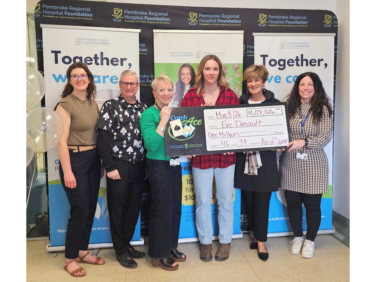 Pembroke-area woman catches Ace, wins $1M in PRH Foundation lottery ...