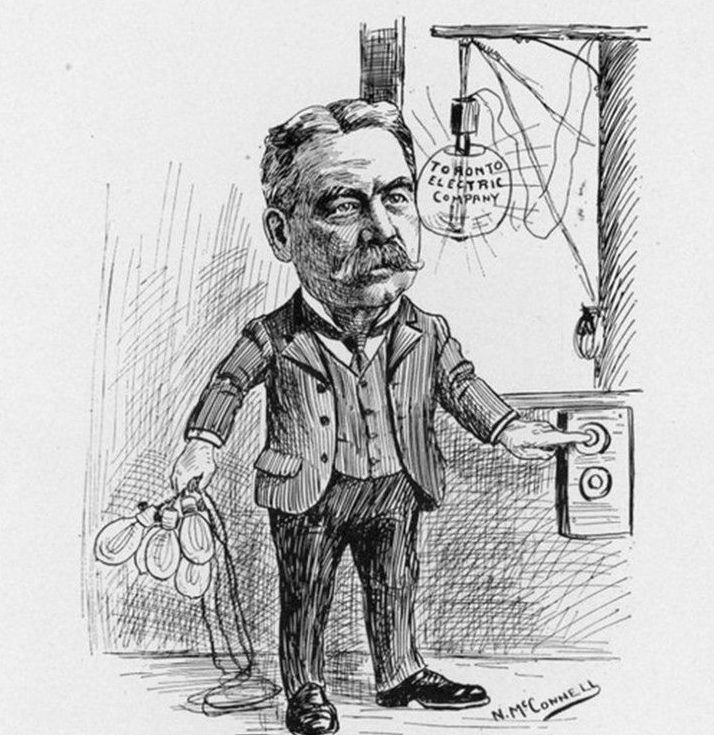 First electric railway demonstration in 1883 failed