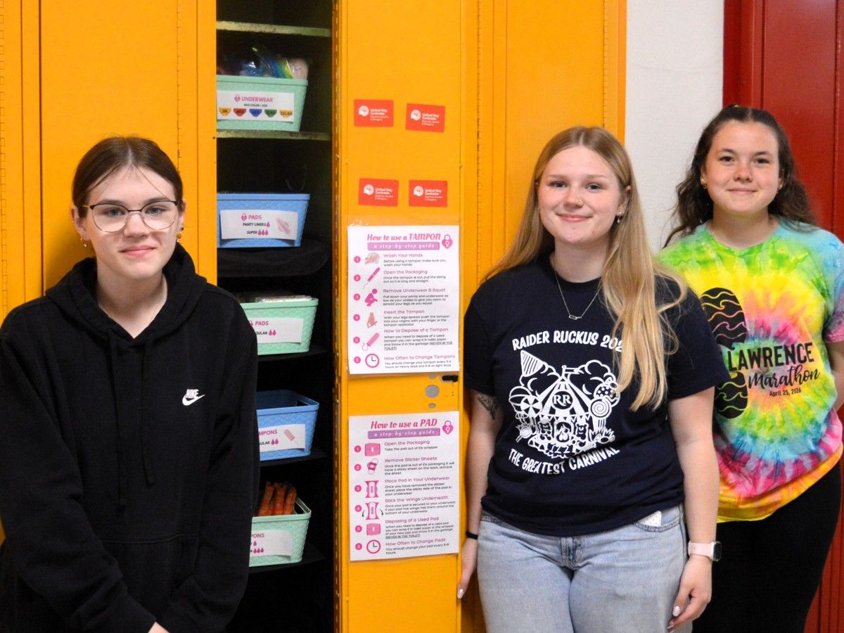 Cornwall student-led Pink Lock Project ensures access to menstrual products