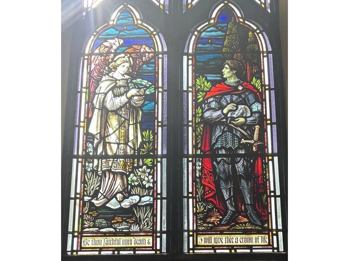 'Faithful Unto Death': The Brussels United Church memorial window