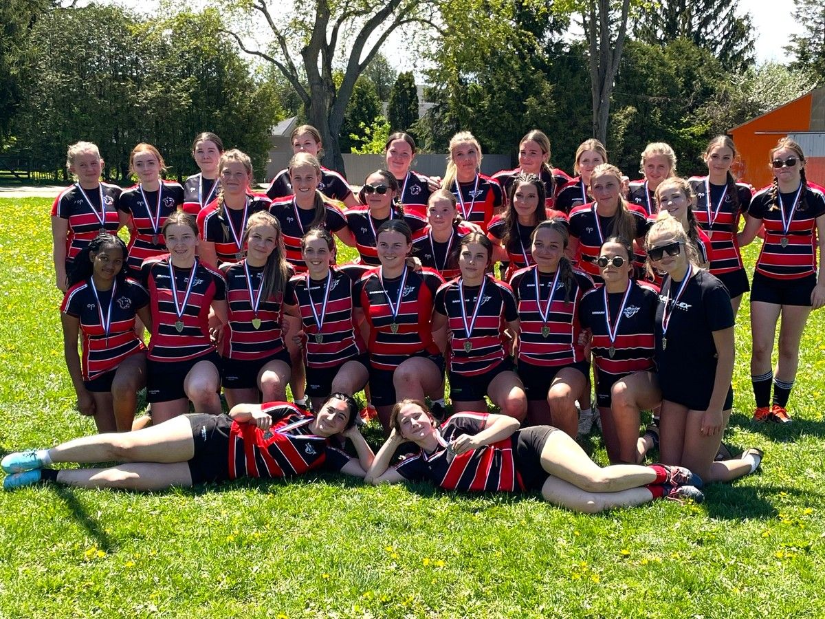 PDHS won silver at the CWOSSA girls AA rugby championship, earning a berth at next week's OFSAA tournament.