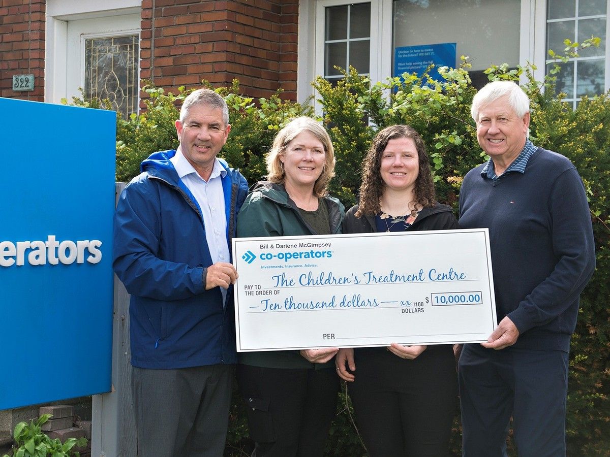 McGimpsey, Co-operators donation helps CTC reach its annual goal