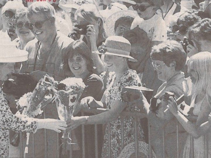Queen Elizabeth II in Stratford