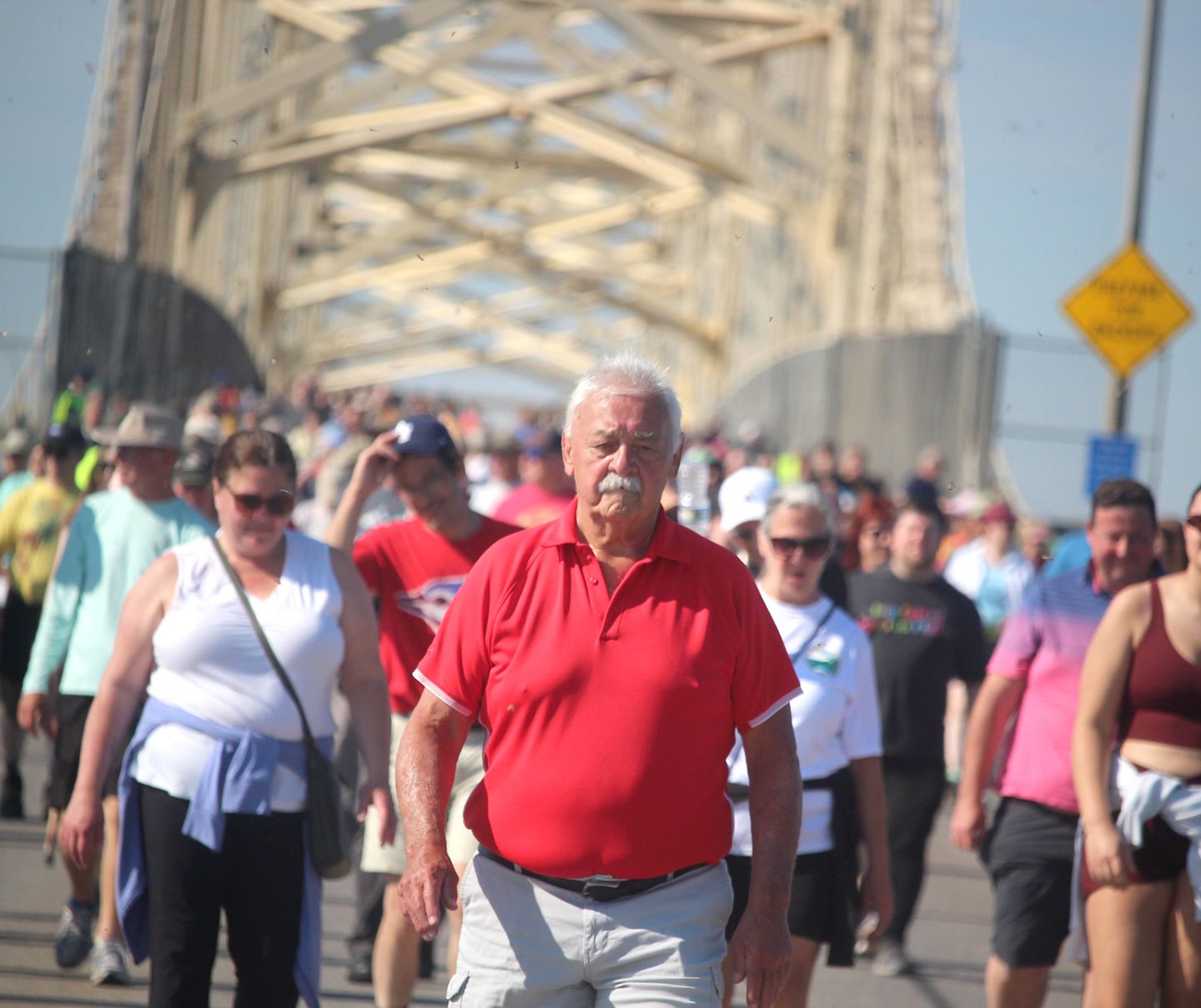 Bridge walk 'a lot of fun'