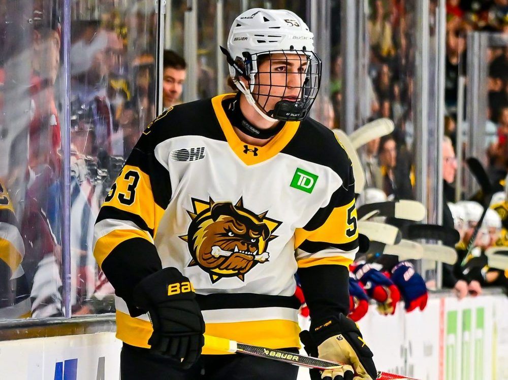 Sarnia Sting see untapped potential in huge forward Parker Holmes