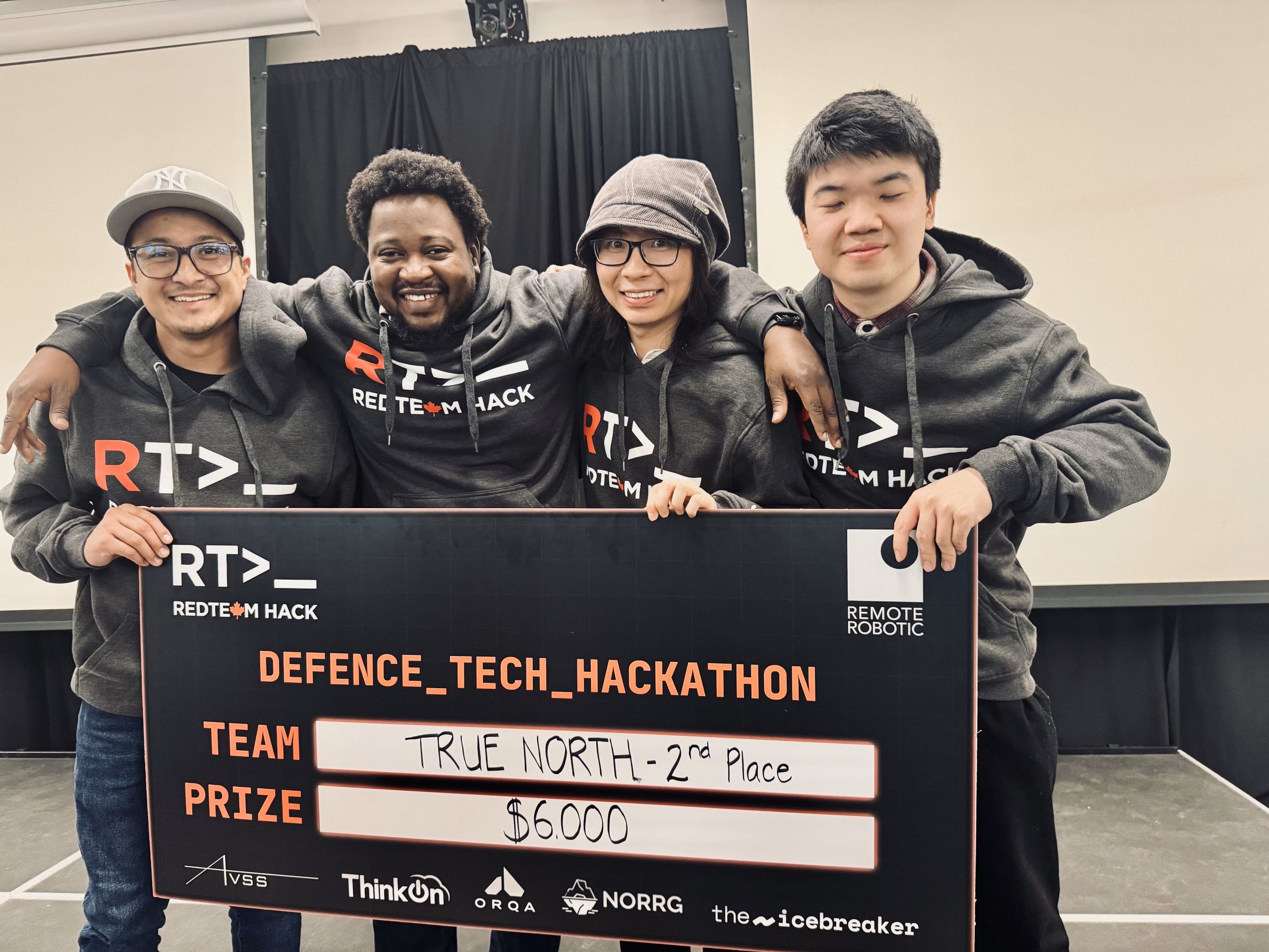 Cambrian College students earn second place at hackathon competition