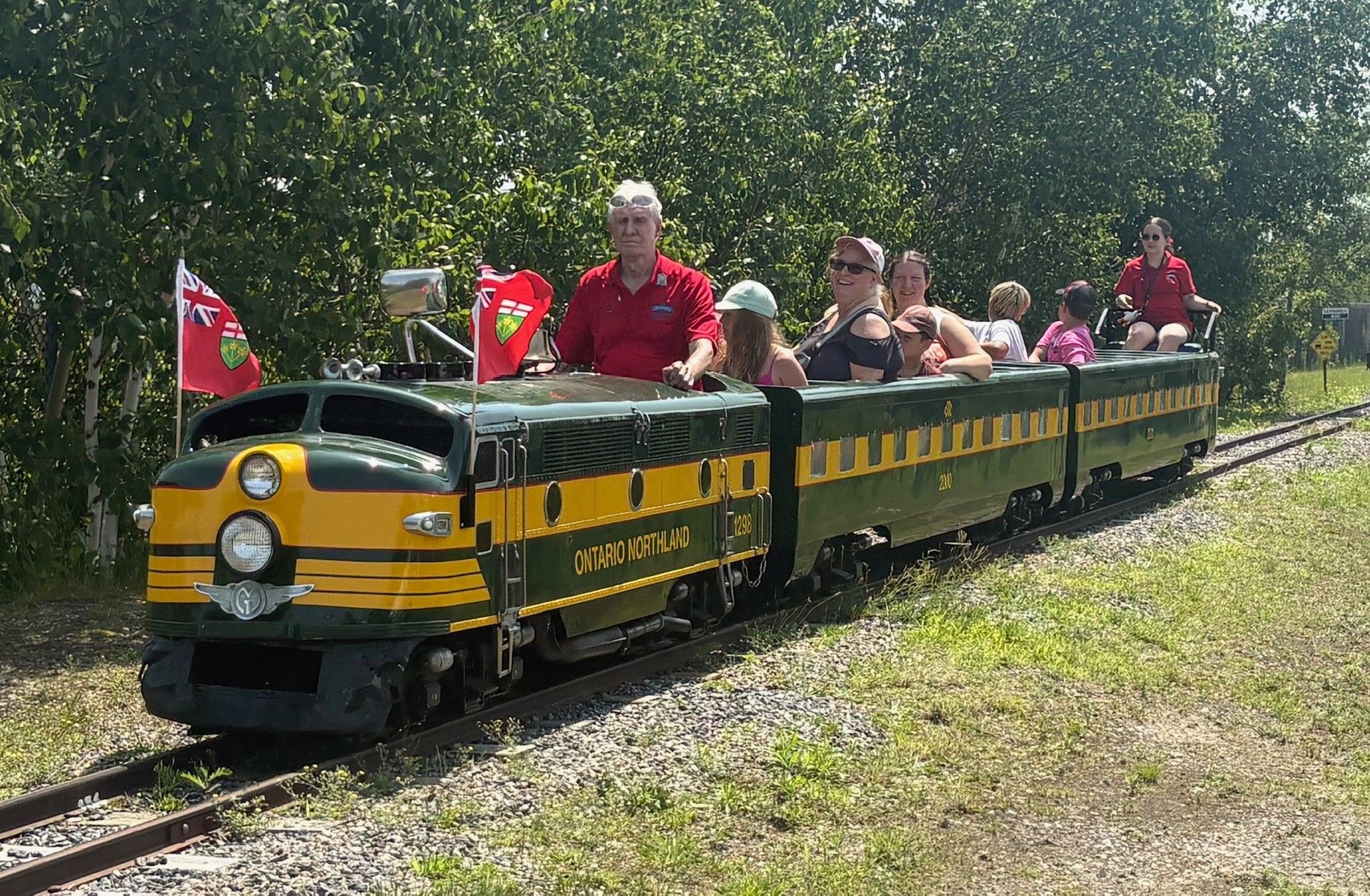 Heritage Train and Carousel Company will be running all holiday weekend long