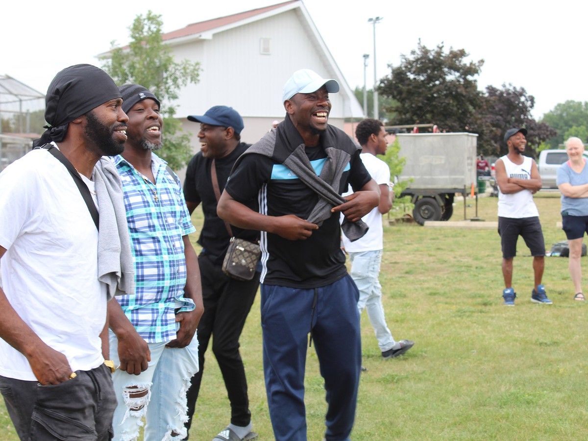 With World Cup fever raging, international farmworkers take to the soccer field in Norfolk