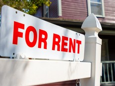 a for rent sign