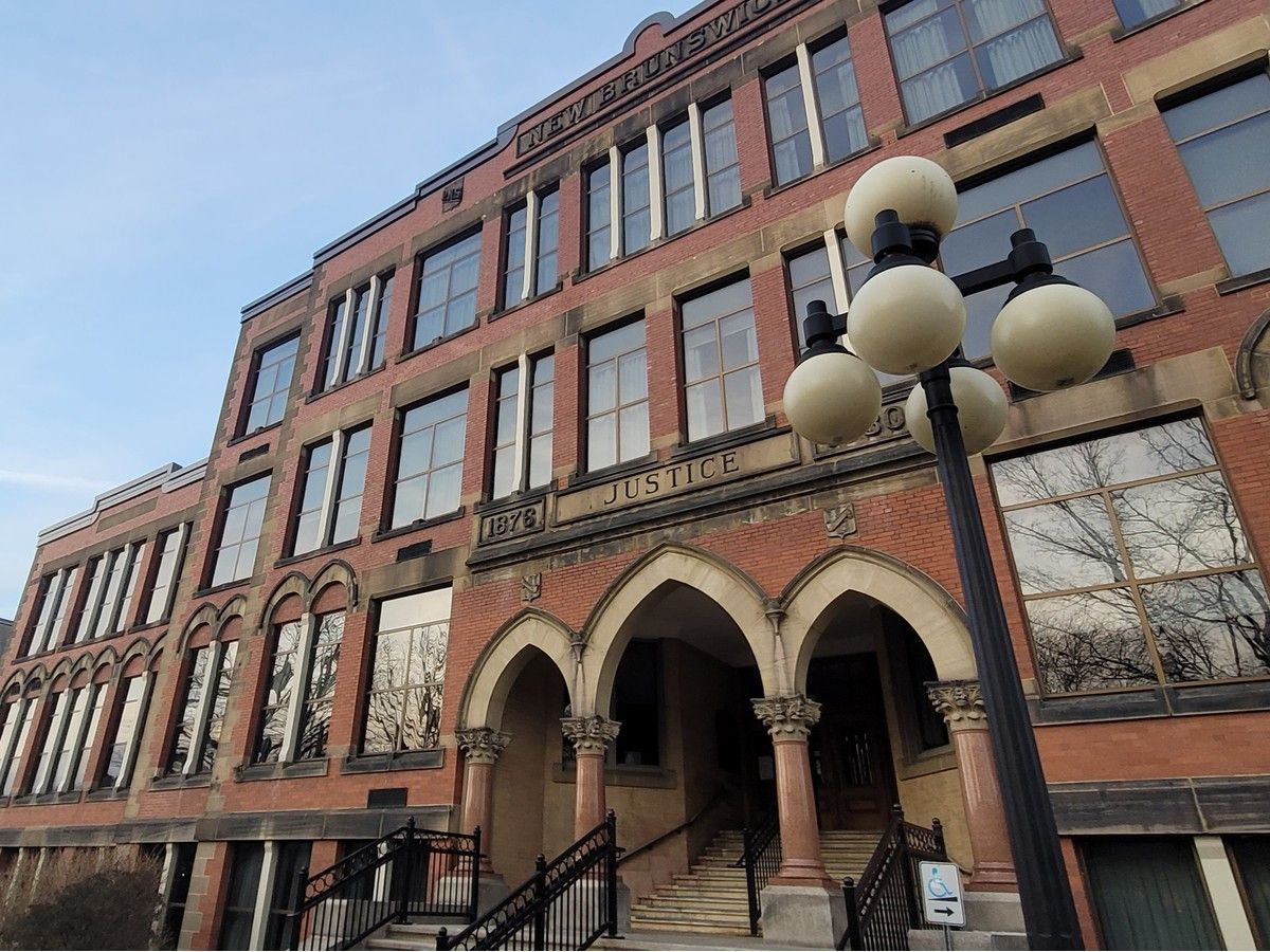 The Court of Appeal building is seen in Fredericton in 2022.