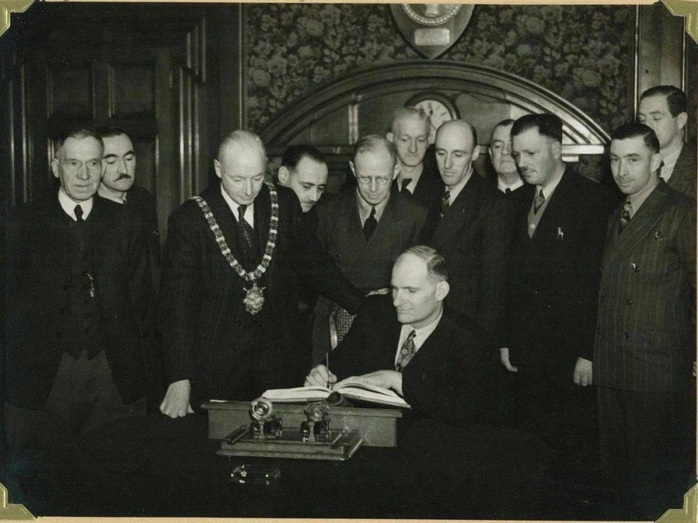 Reflections: Local group part of Canadian plowmen trip to Europe in 1947