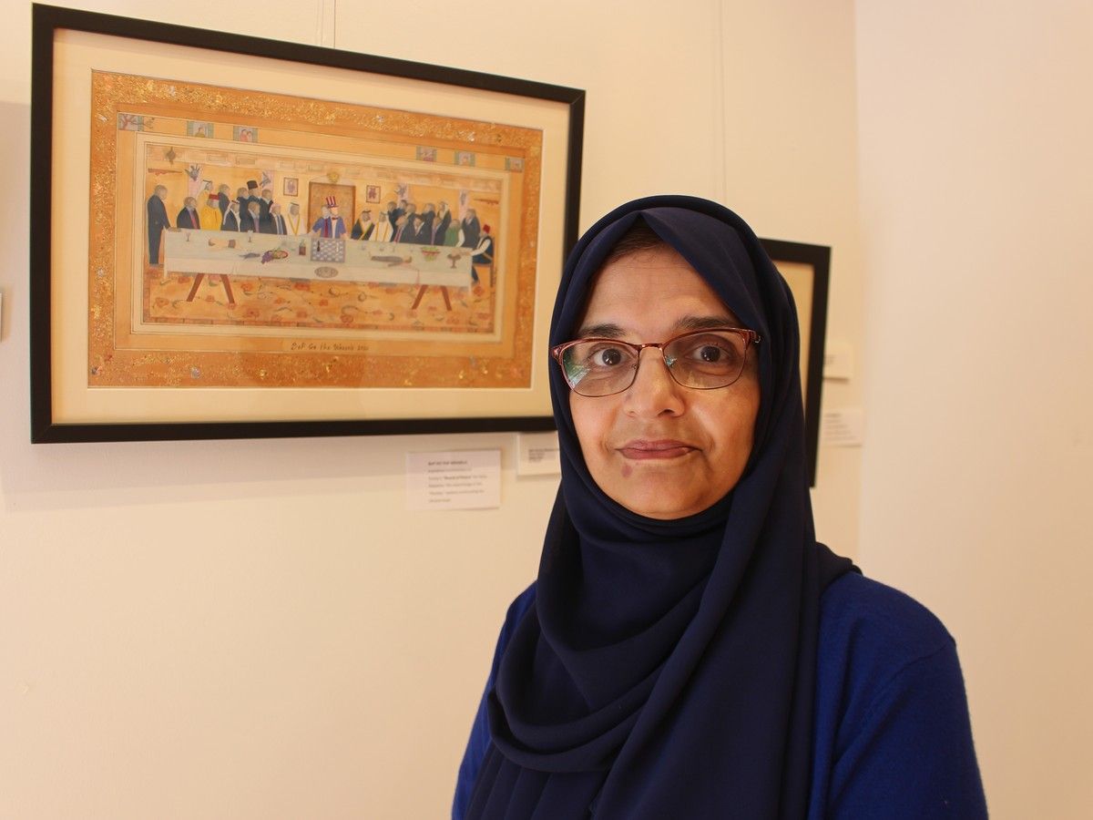 Sarnia painter addresses situation in Gaza in show at Lawrence House