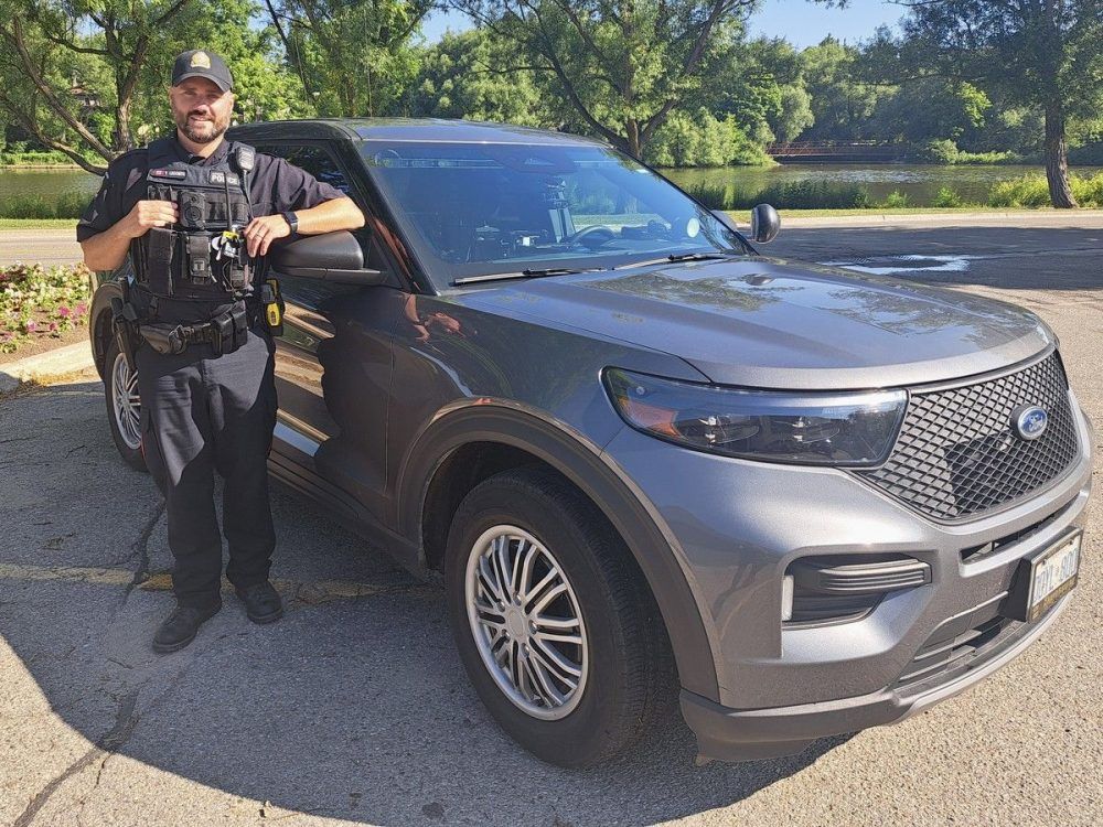Stratford Police Service vehicle dedicated to making area roads safer