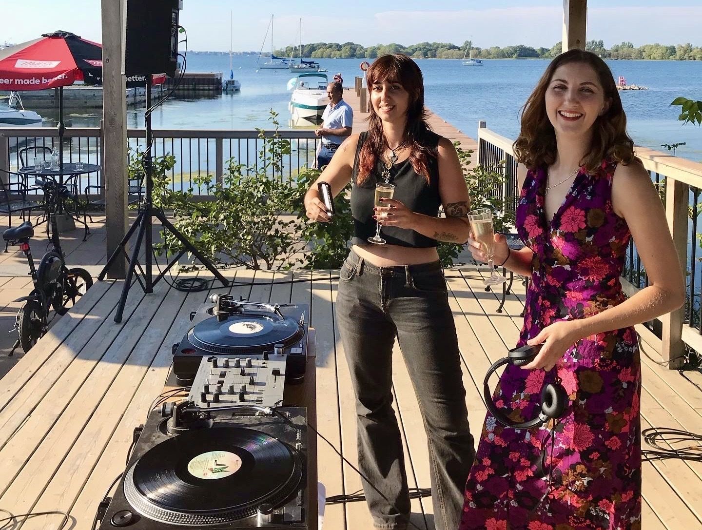 Analogue Island Music Festival deejays
