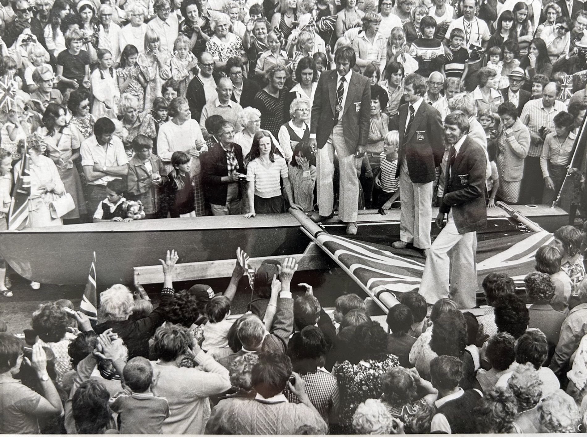 Gold in Tornado class in 1976 a prelude for Osborn's life-or-death whirlwind in Kingston