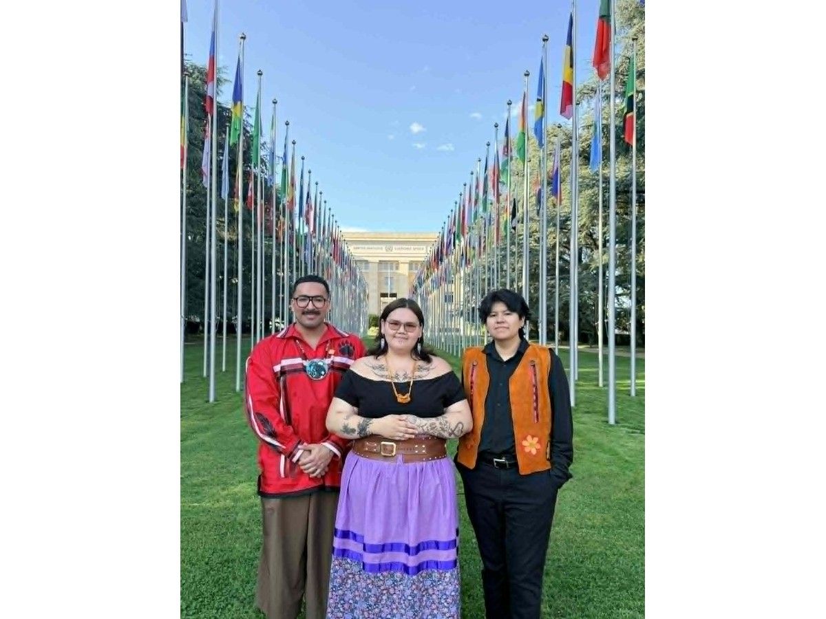Three First Nation youths