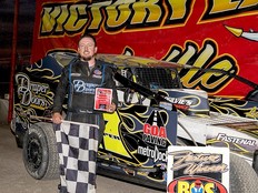 Tristan Draper at Brockville Ontario Speedway, July 4, 2026