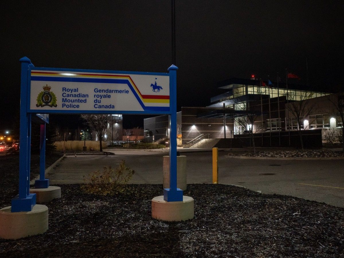 The Wood Buffalo RCMP detachment in Fort McMurray on November 7, 2025