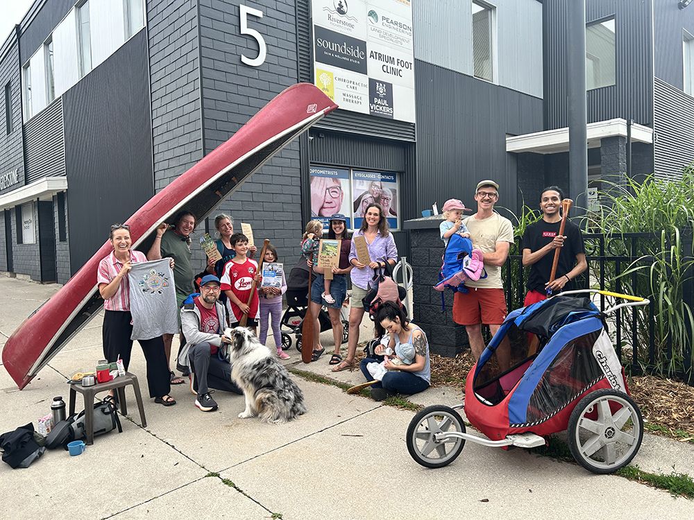 Local group protests outside MPPs office in Owen Sound, wants outdoor programs restored