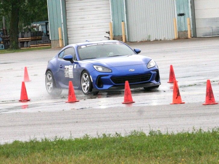 Autoslalom racers hit the runways in Huron Park