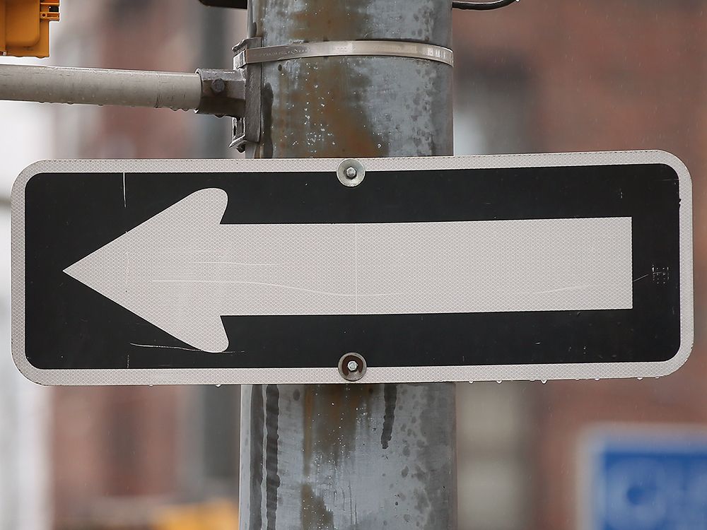 One Way Street sign
