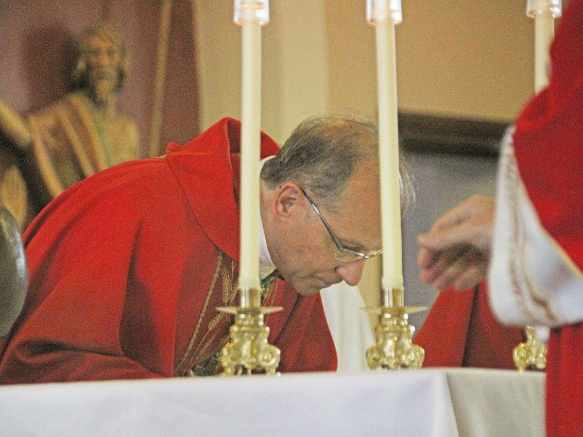Bishop-elect Roch Martin