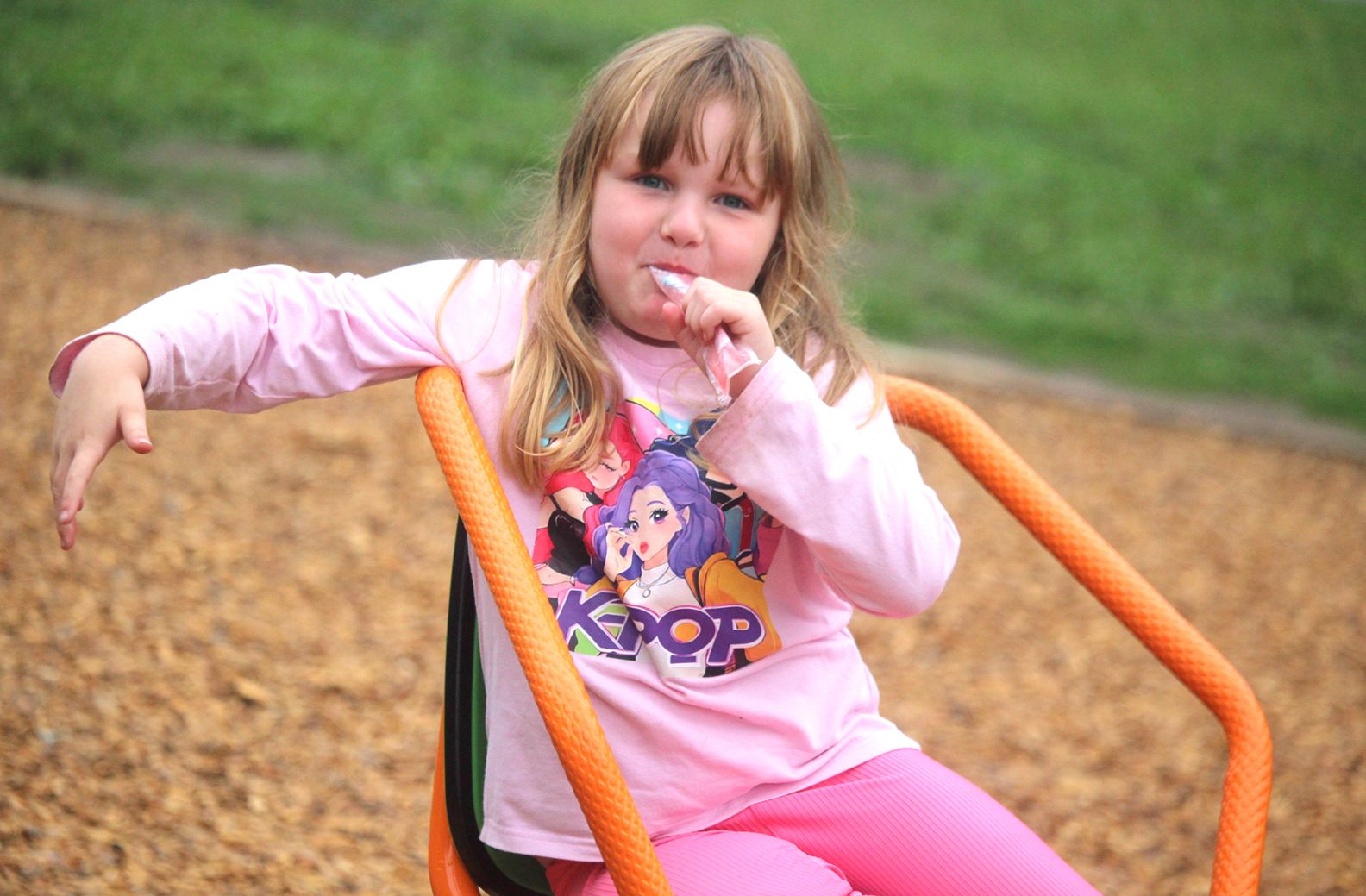 Revamped municipal park hit with youngsters