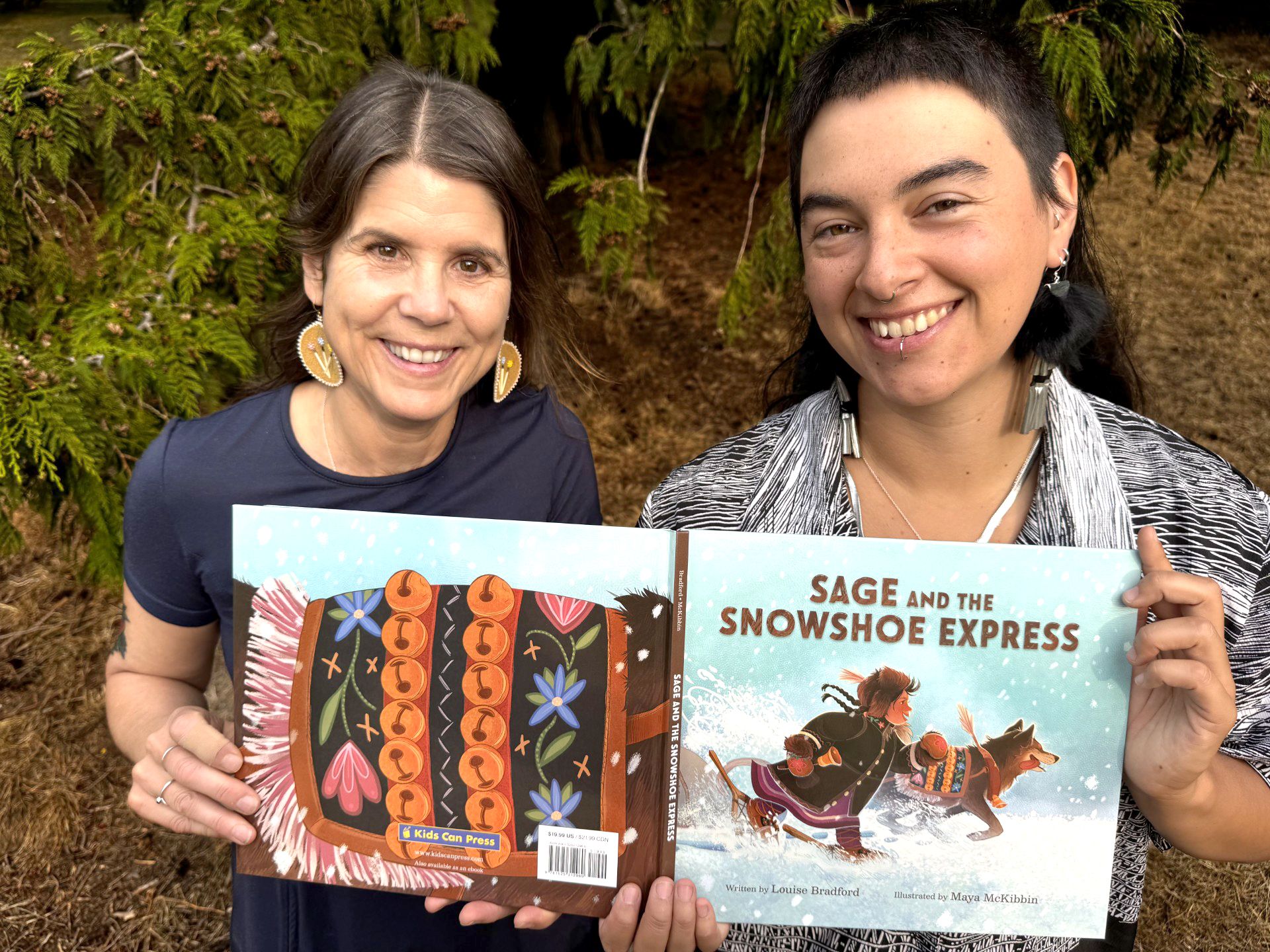 Bradford delivers relative's stories to young readers