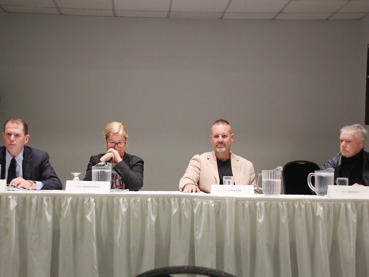 Four of Sarnia's mayoral candidates laid out their visions for the city Tuesday.