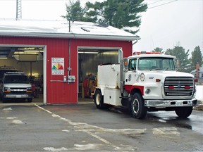 The Magnetawan Fire Department is replacing this 30-year-old, 1,700-gallon tanker with a  2,000-gallon tanker, which will arrive this spring.
Rocco Frangione Photo