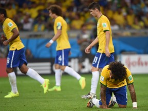 Brazil — both the nation and its soccer team — won’t soon recover from the devastating 7-1 loss to Germany on Tuesday. (Pedro Ugarte/AFP/Getty Images)
