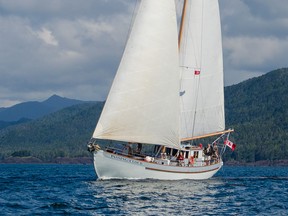 Outer Shore’s Passing Cloud sails to the Great Bear Rainforest, Haida Gwaii and beyond in 2020.