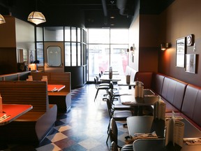 Interior of Alumni Sandwiches in Calgary