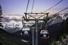 The Banff Gondola delivers a view of 6 mountain ranges.