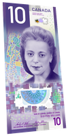 The new Canadian $10 bill bears the image of Viola Desmond, a Black Nova Scotian who grew up in the North End of Halifax, who was arrested on Nov. 8, 1946 for refusing to leave a whites-only section of the Roseland Theatre in New Glasgow, NS. Photo by The Bank of Canada