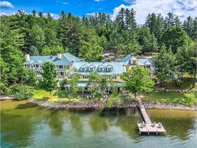 The Ripplecove Lakefront Hotel and Spa is tucked into a woodsy setting outside Ayer’s Cliff.