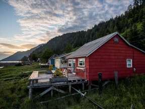 Cassiar Cannery near Prince Rupert and on the banks of the Skeena River has cottages that can be rented [Destination BC/Andrew Strain]